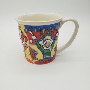 Vintage 3D Radio City Music Hall Rockettes Coffee Mug